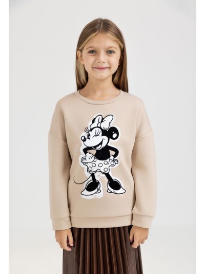 Disney Minnie Mouse Printed Sweatshirt