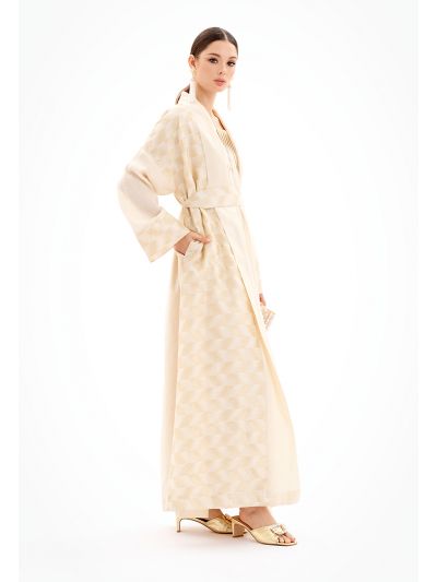 Open Embellished Maxi Abaya -Sale