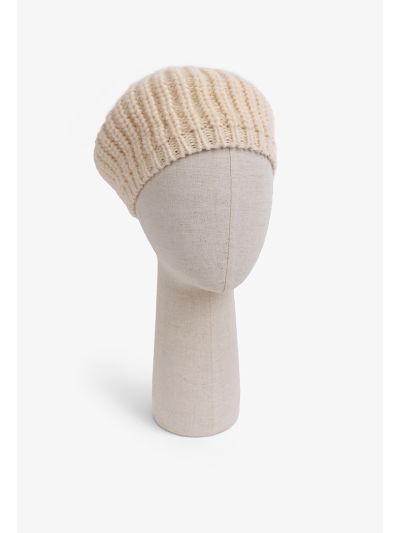 Solid Woven Beret Hat