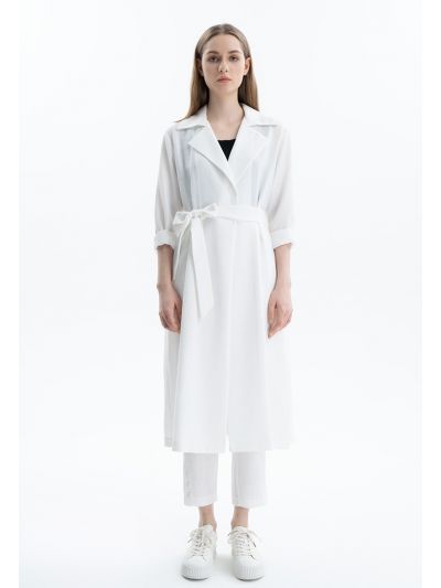 Open Front Long Outerwear -Sale