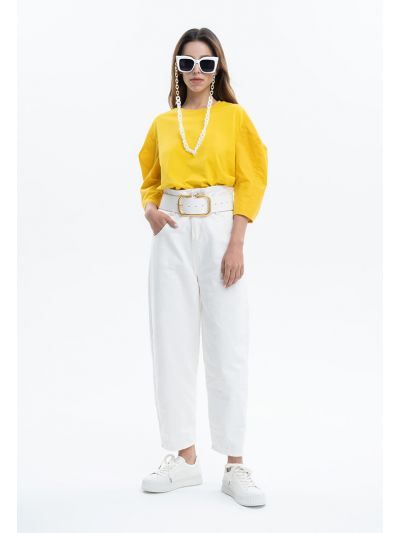High Waist Denim Pants