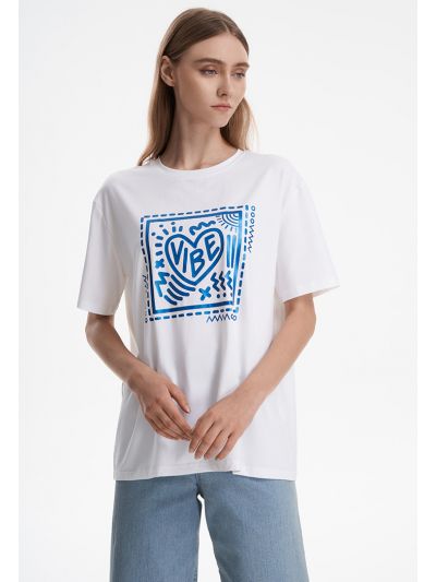 Chromatic Printed T-Shirt -Sale