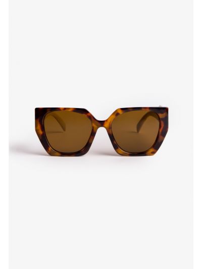 Dramatic Oversized Cateye Sunglasses