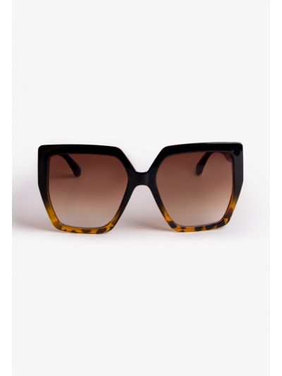 Oversized Butterfly Framed Sunglasses