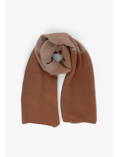 Gradient Textured Winter Scarf