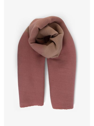 Gradient Textured Winter Scarf