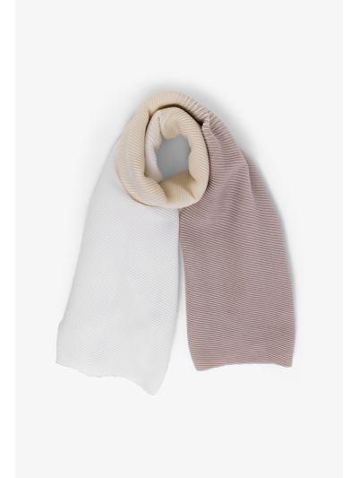 Gradient Textured Winter Scarf