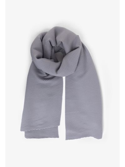 Solid Textured Winter Scarf