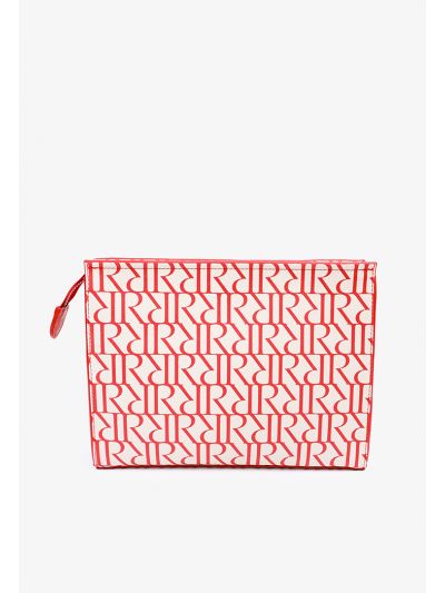 Sleek Monogram Pouch