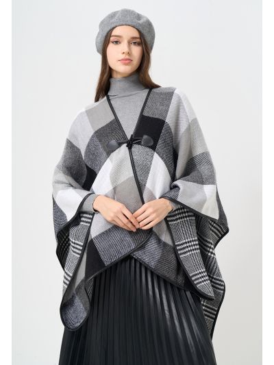 Reversible Winter Poncho