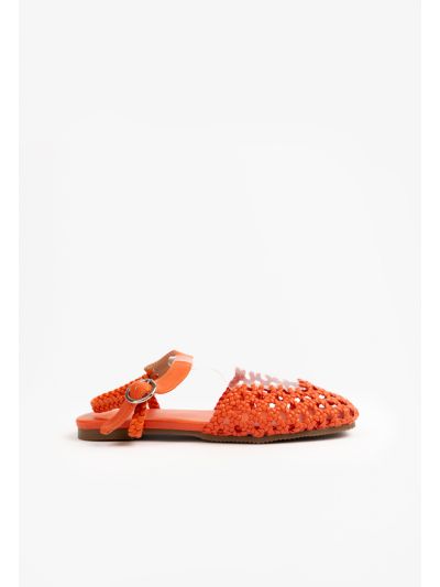 Braided See Through Sandals