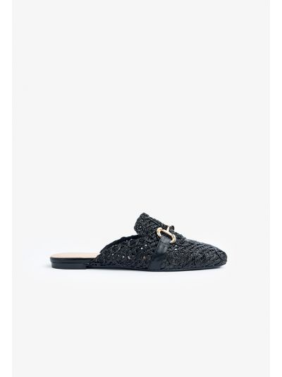 Faux Straw Horse bit Emblem Mules