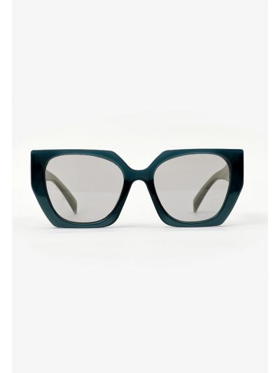 Dramatic Oversized Cateye Sunglasses