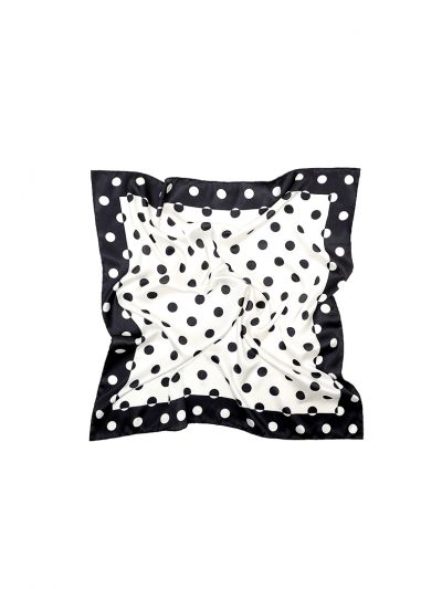 Printed Polka Dot Scarf -Sale