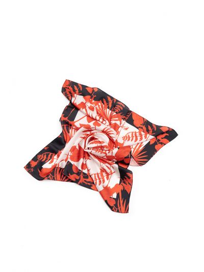 Multi-Printed Square Scarf -Sale
