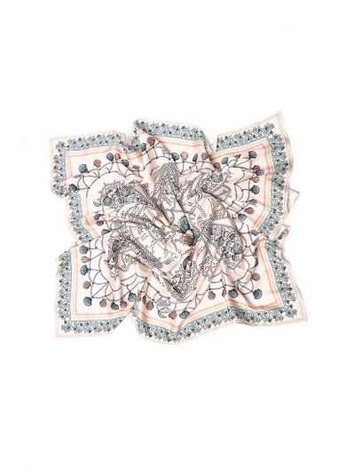 Printed Seashell Scarf -Sale