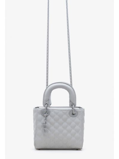 Solid PU Leather Hand Bag