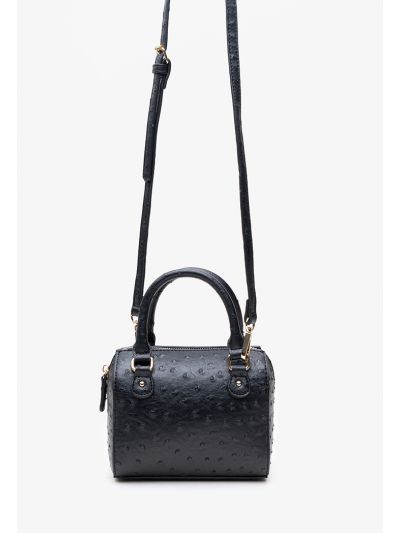 Textured PU Leather Hand Bag