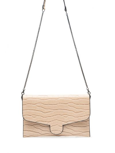 Textured Snap Lock Wristlet Clutch -Sale