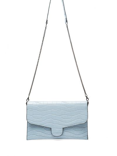 Textured Snap Lock Wristlet Clutch -Sale
