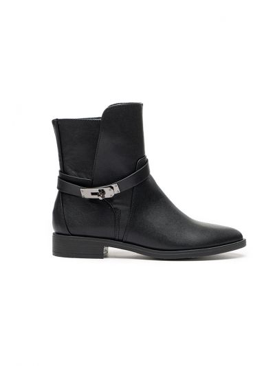 Hi Line Chelsea PU Leather Boots -Sale