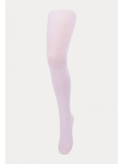 Girls Tights With Diamante Detailing