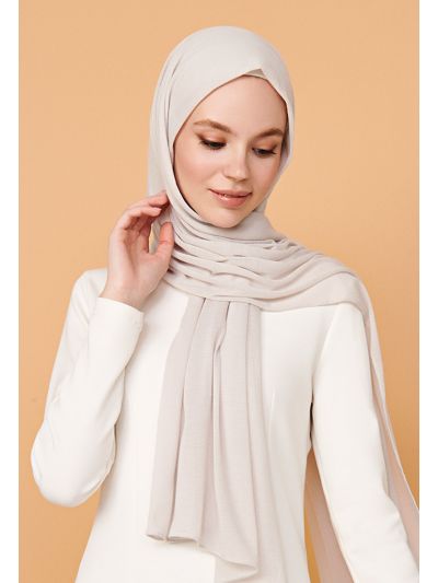 Knitted Georgette Hijab