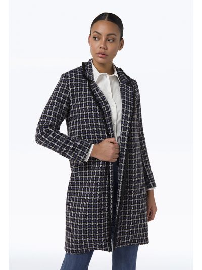 Two Toned Classic Lapel Blazer -Sale
