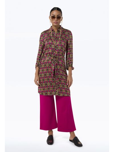 Solid Textured Stretch Skinny Fit Trouser -Sale