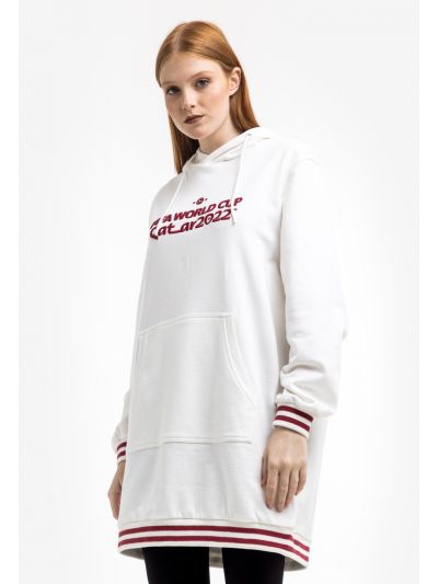 FIFA World Cup Embroidered Long Hoodie - Women -Sale