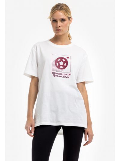 FIFA Word Cup Printed Multicolored T-Shirt - Woman -Sale