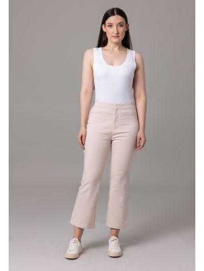 High Rise Regular Fit Formal Trousers