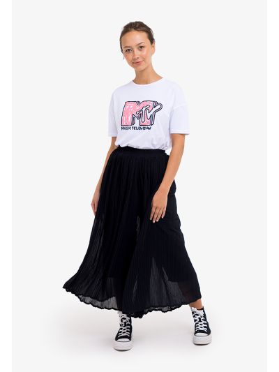 Modern Crinkle Palazzo Trousers