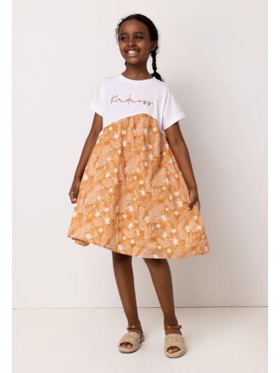 Printed Patterned T Shirt Dress