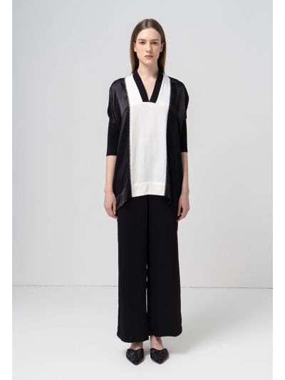 Wide Leg high Waist Trouser