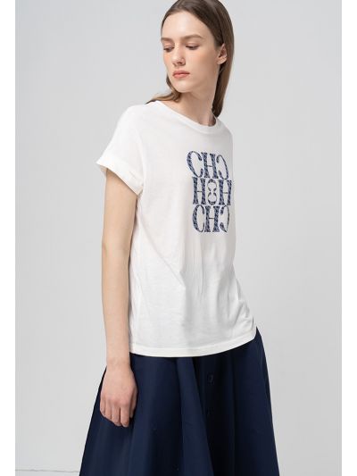 Solid Short Sleeves Top 