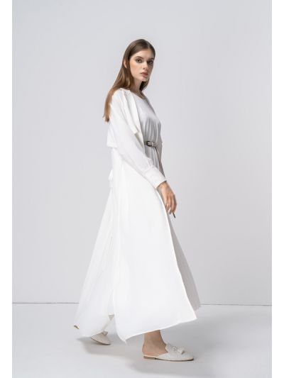 Open Front Long Coat