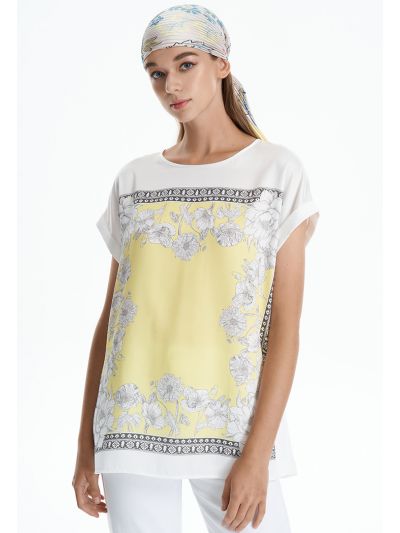 Floral Printed Blouse -Sale