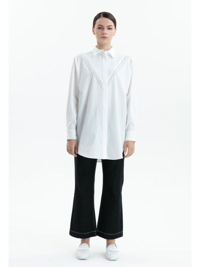 Solid Wide Leg Trouser -Sale