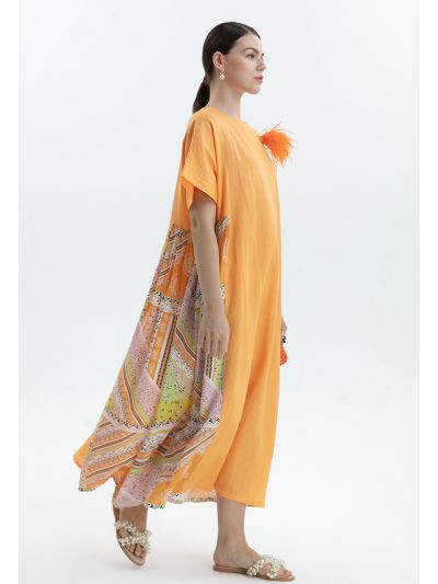 Disty Printed Maxi Dress -Sale