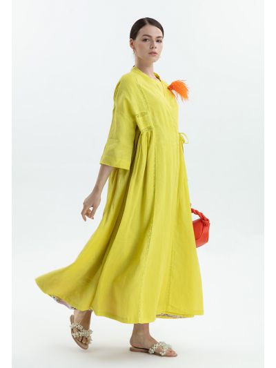 Solid Longline Abaya -Sale