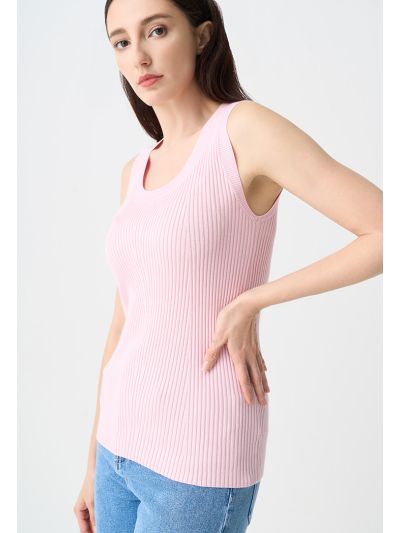 Round Neck Sleeveless Top 