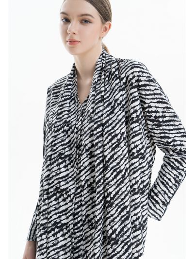 Contrast Striped Blouse -Sale