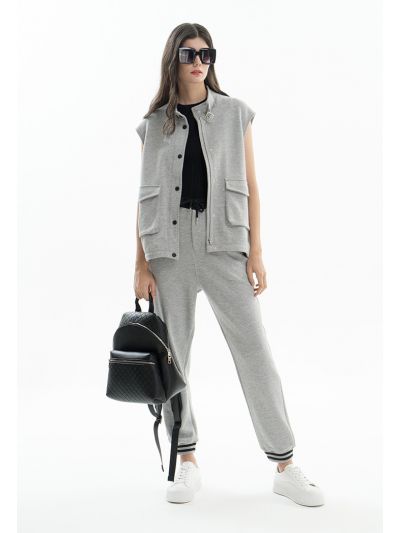 Long Jogger With Elasticated Waist -Sale