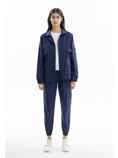 Solid Trouser With Side Pockets -Sale
