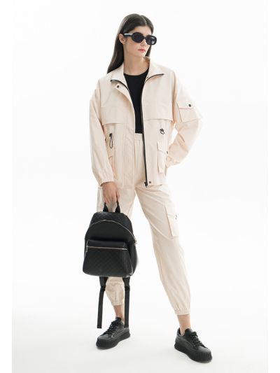 Solid Trouser With Side Pockets -Sale