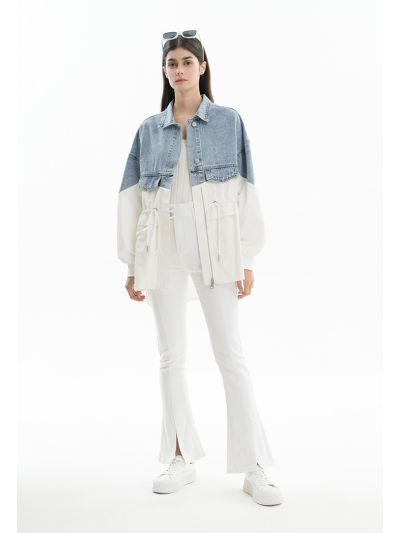 Solid Denim Jeans -Sale