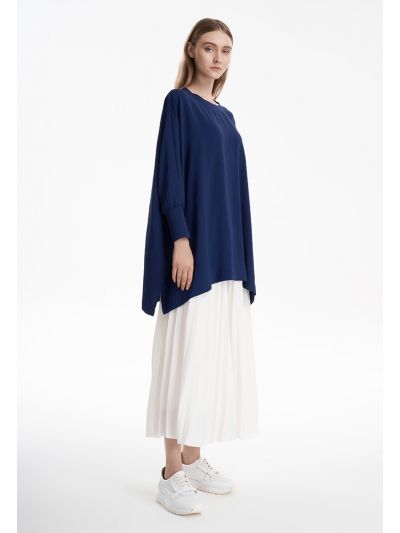 Accordion Pleated Flared Skirt -Sale