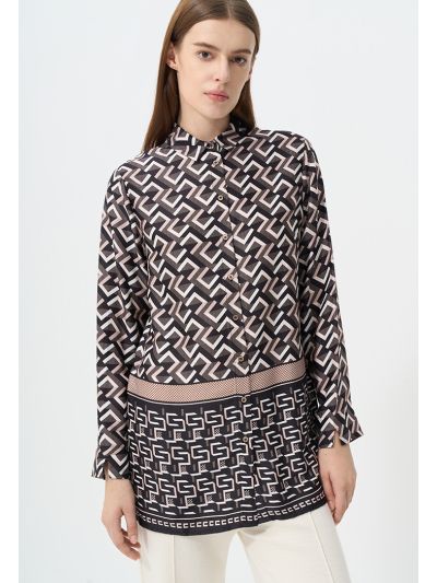 Printed Long Sleeve Shirt