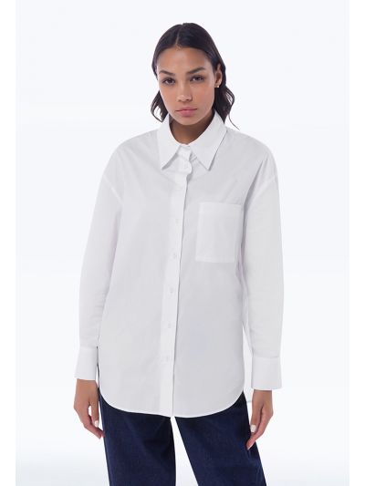 Solid Classic Button Up Shirt - Work Style